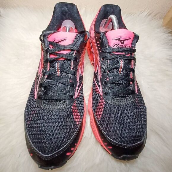 Mizuno Womens Wave Sayonara 3 Running Shoes Lace Up Mesh 9.5 - Picture 2 of 7